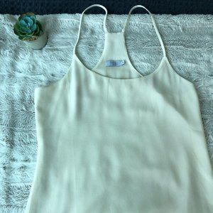 Tobi Thin Strap Racerback Blouse in White S